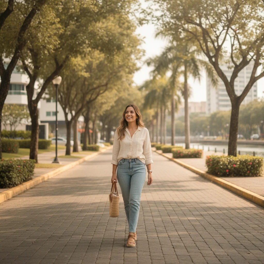 Mujer en Lechería con salud sexual cuidada gracias a metodos anticonceptivos.